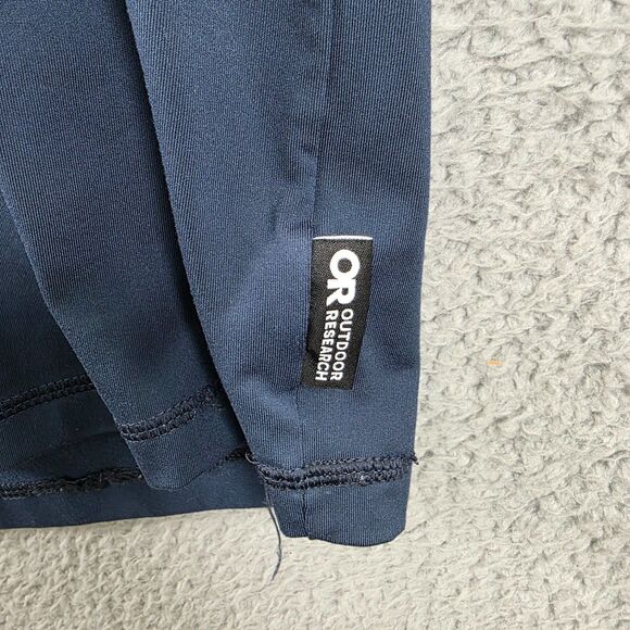 Outdoor Research Shirt Men's Blue Baritone Henley Performance Wicking Size XL - Picture 4 of 14